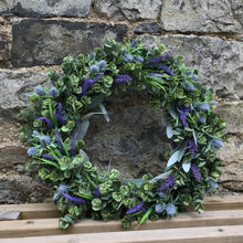 Load image into Gallery viewer, Eucalyptus & Lavender Wreath - Field & Rose