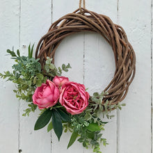 Load image into Gallery viewer, Rose Wreath - Medium - Field & Rose