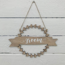 Load image into Gallery viewer, Bride & Groom Chair Signs - Field & Rose