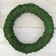 Load image into Gallery viewer, Moss Wreath Base 30cm - Field & Rose