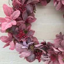 Load image into Gallery viewer, Burgundy Wreath - Large - Field & Rose