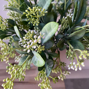 White Seeded Foliage Bunch - Field & Rose