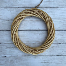 Load image into Gallery viewer, Light Willow Wreath Base 30cm - Field &amp; Rose
