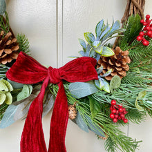 Load image into Gallery viewer, Christmas Forager Wreath - Field &amp; Rose
