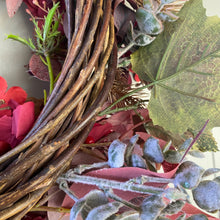 Load image into Gallery viewer, Burgundy Bells Wreath - Field &amp; Rose
