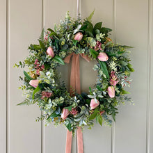 Load image into Gallery viewer, Blush Tulip Wreath - Field &amp; Rose
