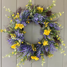 Load image into Gallery viewer, Rustic Spring Wreath 60cm - Field &amp; Rose
