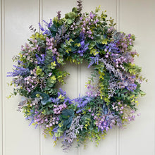 Load image into Gallery viewer, Eucalyptus &amp; Lavender Wreath
