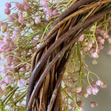 Load image into Gallery viewer, Pink Wildflower Wreath
