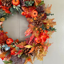 Load image into Gallery viewer, Autumn Charm Wreath
