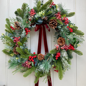 Very Berry Wreath - Medium - Field & Rose