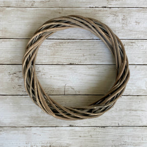 Grey Willow Wreath Base 30cm