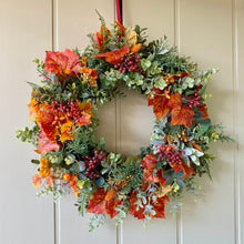 Load image into Gallery viewer, Autumn Greenery Wreath
