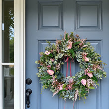 Load image into Gallery viewer, Blush Tulip Wreath - Field &amp; Rose
