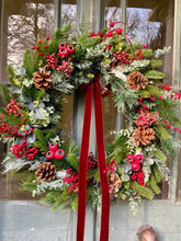 Load image into Gallery viewer, Very Berry Wreath - Large - Field &amp; Rose
