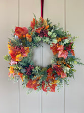Load image into Gallery viewer, Autumn Greenery Wreath
