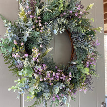 Load image into Gallery viewer, Greenery Wreath - Field &amp; Rose
