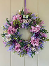 Load image into Gallery viewer, Secret Garden Wreath - Purple - Field &amp; Rose
