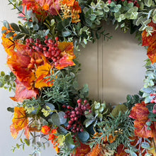Load image into Gallery viewer, Autumn Greenery Wreath
