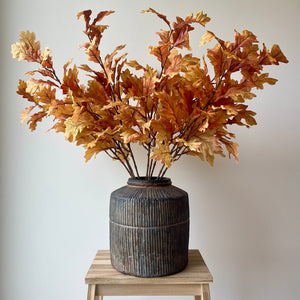 Autumn Oak Leaf Spray