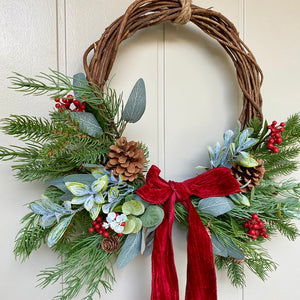Christmas Forager Wreath - Field & Rose