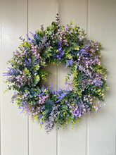 Load image into Gallery viewer, Eucalyptus &amp; Lavender Wreath
