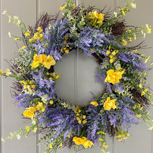 Load image into Gallery viewer, Rustic Spring Wreath 60cm - Field &amp; Rose
