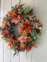 Load image into Gallery viewer, Autumn Greenery Wreath
