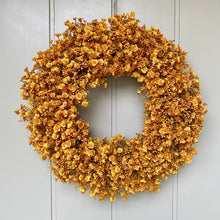 Load image into Gallery viewer, Golden Gypsophila Wreath - Field &amp; Rose
