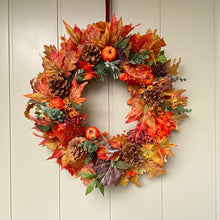 Load image into Gallery viewer, Autumn Charm Wreath
