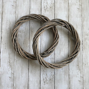 Grey Willow Wreath Base 30cm