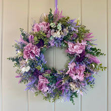 Load image into Gallery viewer, Secret Garden Wreath - Purple - Field &amp; Rose
