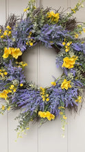 Load image into Gallery viewer, Rustic Spring Wreath 60cm - Field &amp; Rose
