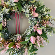 Load image into Gallery viewer, Blush Tulip Wreath - Field &amp; Rose
