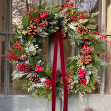 Load image into Gallery viewer, Very Berry Wreath - Large - Field &amp; Rose
