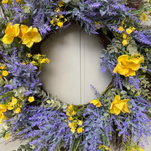 Load image into Gallery viewer, Rustic Spring Wreath 60cm - Field &amp; Rose
