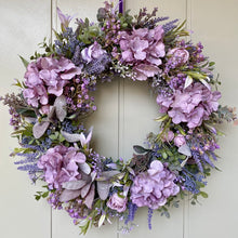 Load image into Gallery viewer, Secret Garden Wreath - Purple
