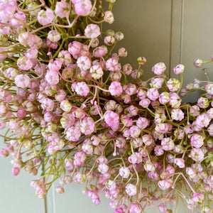 Pink Wildflower Wreath
