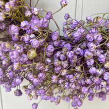 Load image into Gallery viewer, Purple Wildflower Wreath

