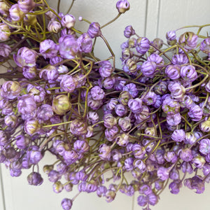 Purple Wildflower Wreath