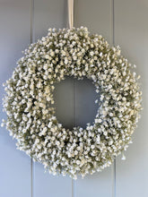 Load image into Gallery viewer, White Gypsophila Wreath - Large

