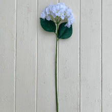 Load image into Gallery viewer, Eco White Hydrangea Stem - 69cm - Field &amp; Rose
