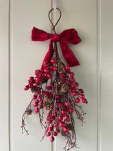 Load image into Gallery viewer, Christmas Berry Swag
