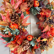 Load image into Gallery viewer, Autumn Charm Wreath

