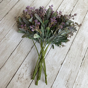 Purple Seeded Foliage Bunch