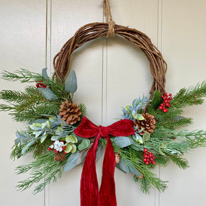 Christmas Forager Wreath - Field & Rose