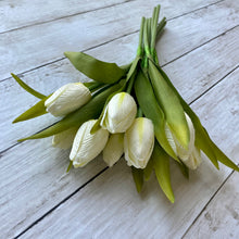 Load image into Gallery viewer, Ivory Tulip Bunch
