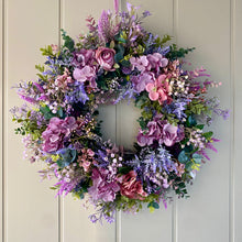 Load image into Gallery viewer, Secret Garden Wreath - Purple
