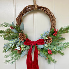Load image into Gallery viewer, Christmas Forager Wreath - Field &amp; Rose
