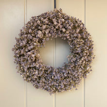 Load image into Gallery viewer, Lilac Gypsophila Wreath
